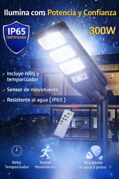 Lampara Solar Led ☀️