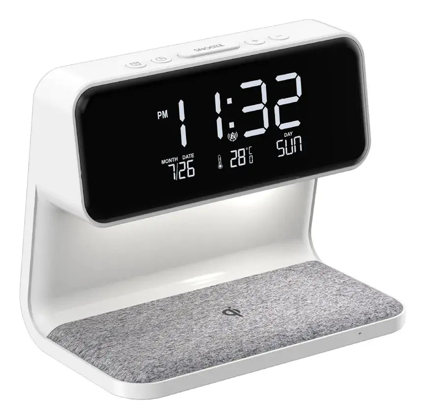 Reloj Digital Inalámbrico con Lámpara ⏰💡
