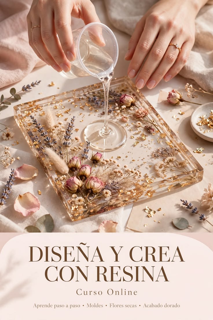 ✨ Diseña y Crea con Resina