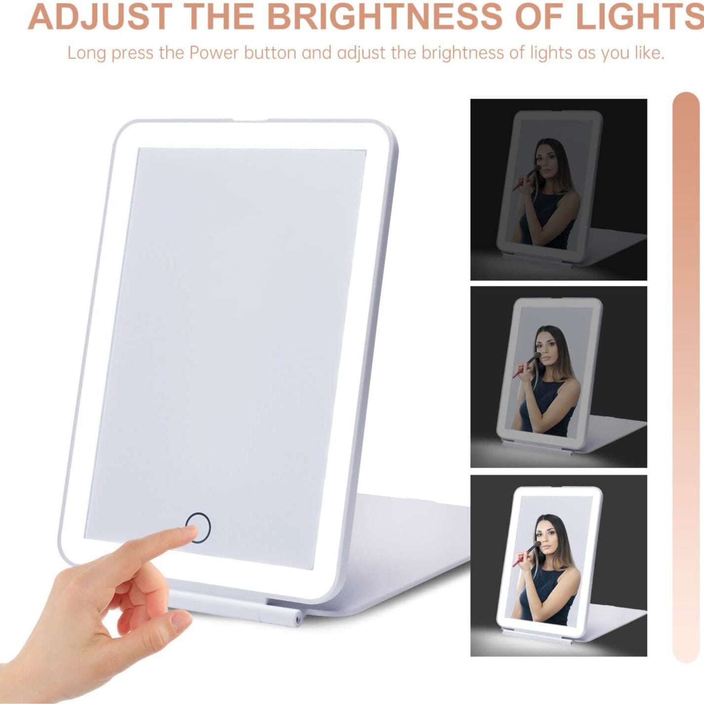 Espejo LED de maquillaje
