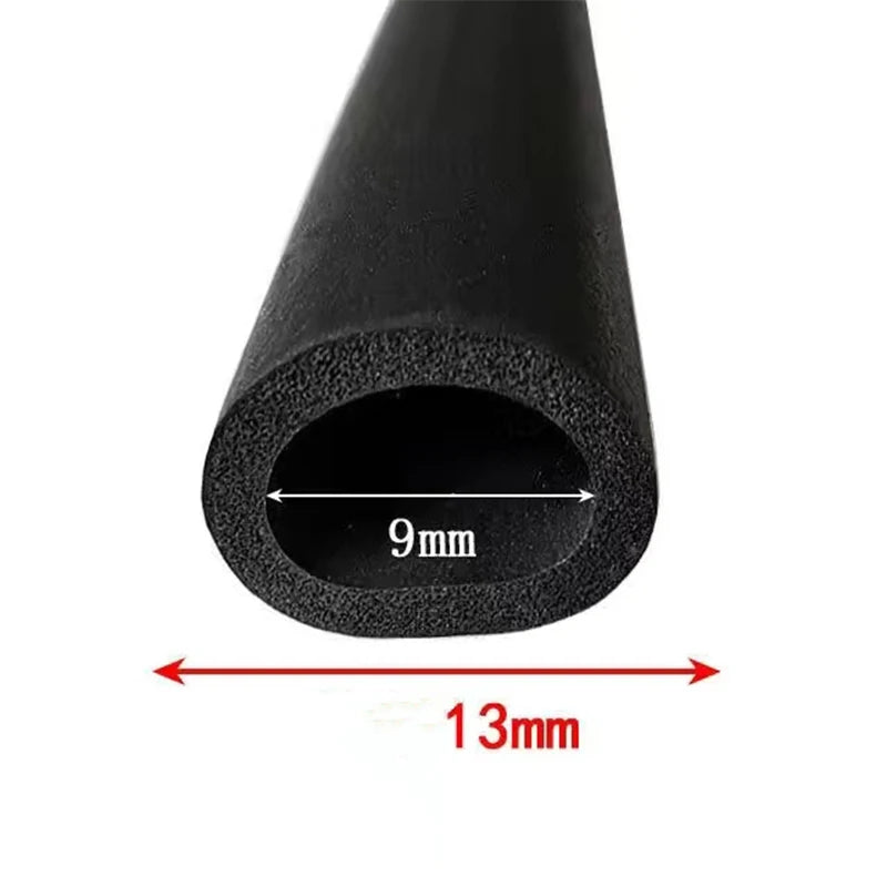 Length 1M to 3M Opencell Silicone Rubber Foam Tube Hollow Hose Solid Silicone Foam Strip Epdm Rubber Strip EPDM Foaming Strip