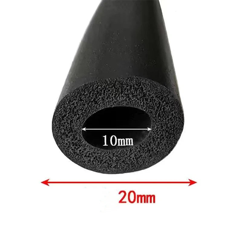 Length 1M to 3M Opencell Silicone Rubber Foam Tube Hollow Hose Solid Silicone Foam Strip Epdm Rubber Strip EPDM Foaming Strip