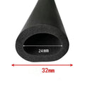Length 1M to 3M Opencell Silicone Rubber Foam Tube Hollow Hose Solid Silicone Foam Strip Epdm Rubber Strip EPDM Foaming Strip