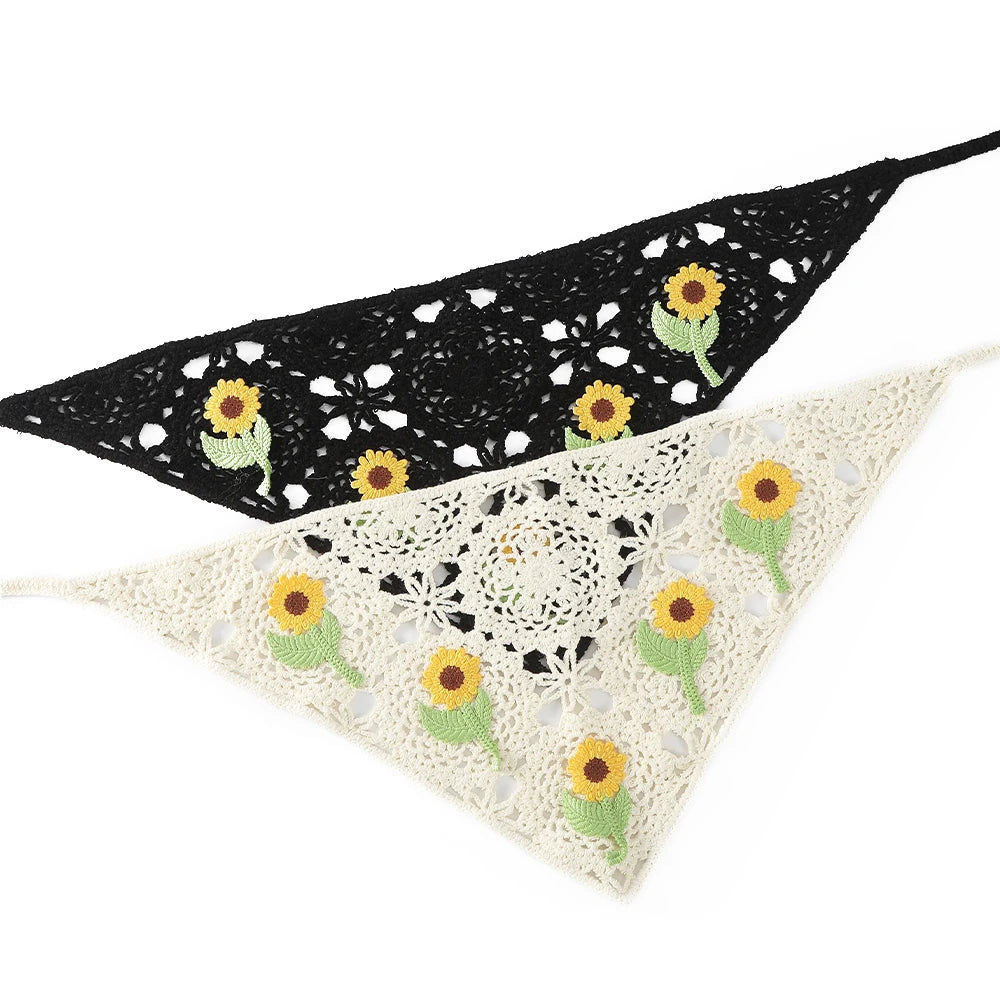 AWAYTR-Bandanas triangulares para mujer