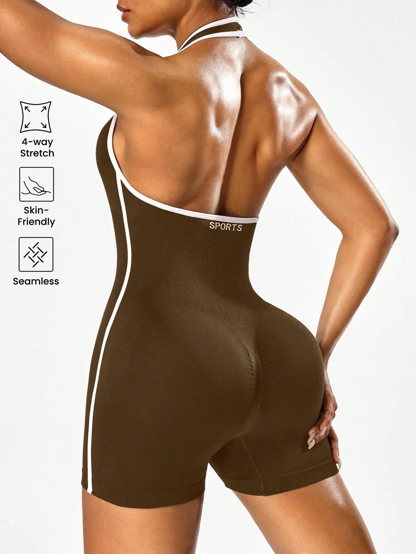 🌸🌼Mono de yoga cruzado con diseño de bloqueo 🌸🌼