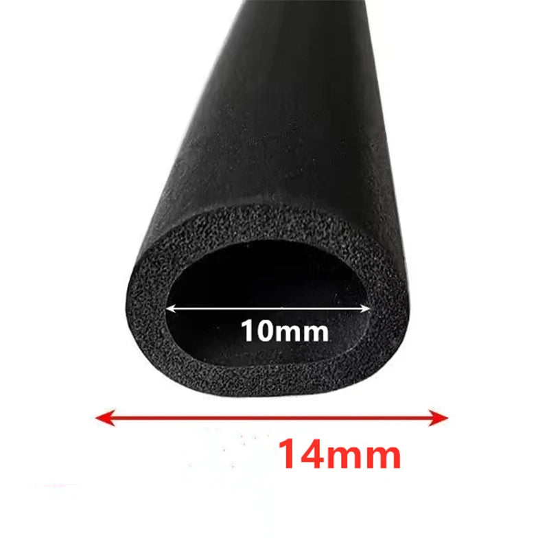 Length 1M to 3M Opencell Silicone Rubber Foam Tube Hollow Hose Solid Silicone Foam Strip Epdm Rubber Strip EPDM Foaming Strip