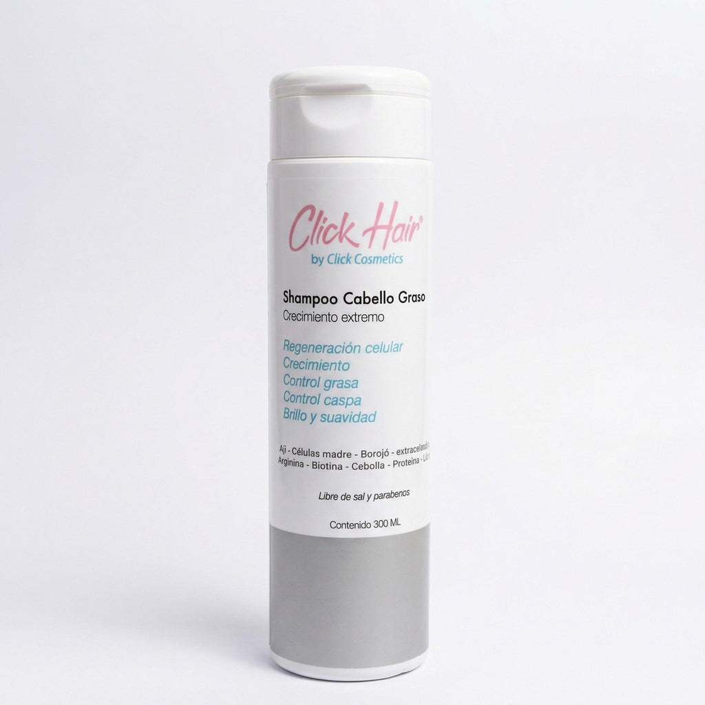 Shampoo Cabelo Graso 300 ml – Click Hair