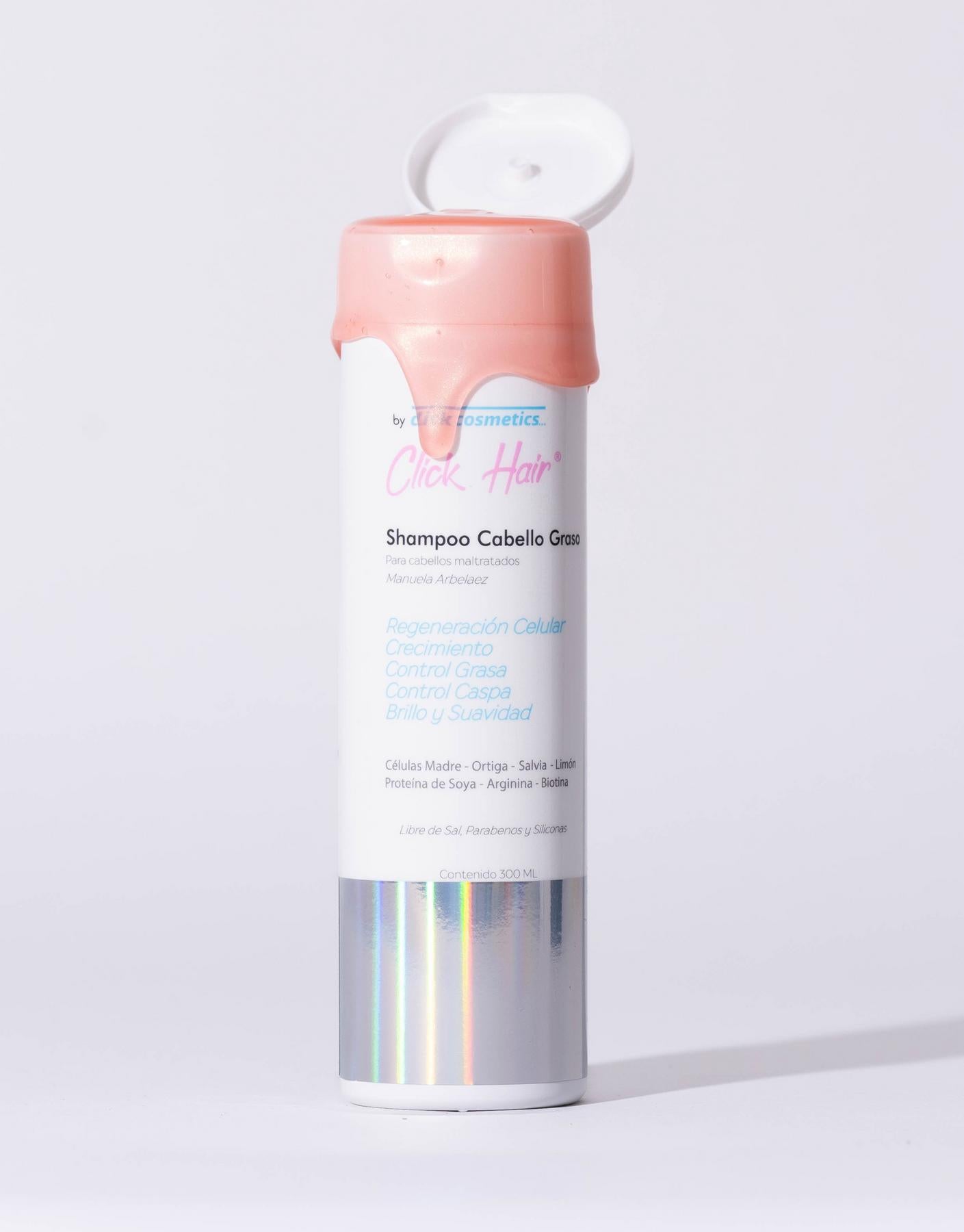 Shampoo Cabelo Graso 300 ml – Click Hair