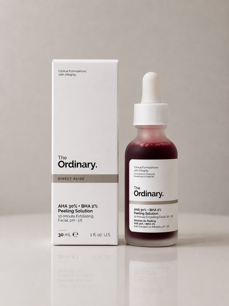 🧴 The Ordinary AHA 30% + BHA 2% Peeling Solution