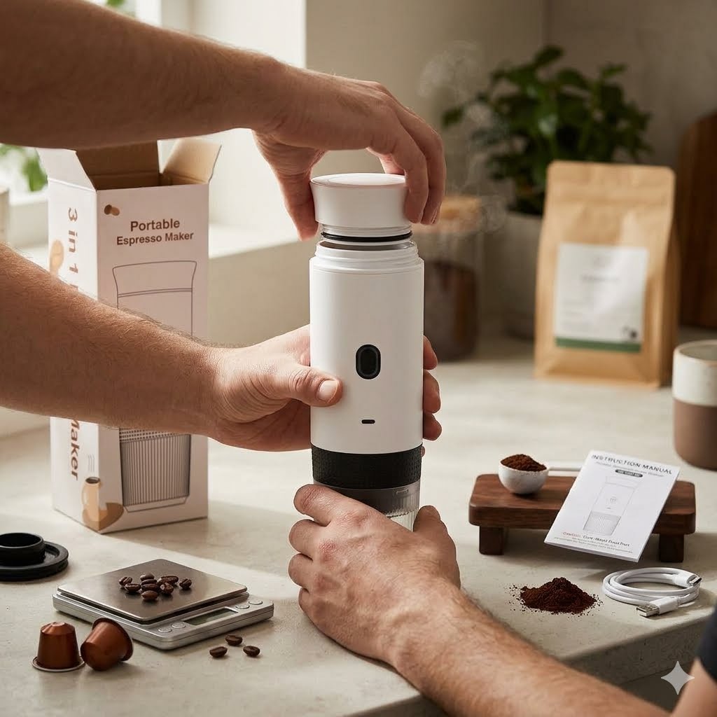 ☕ Cafetera Espresso Portátil