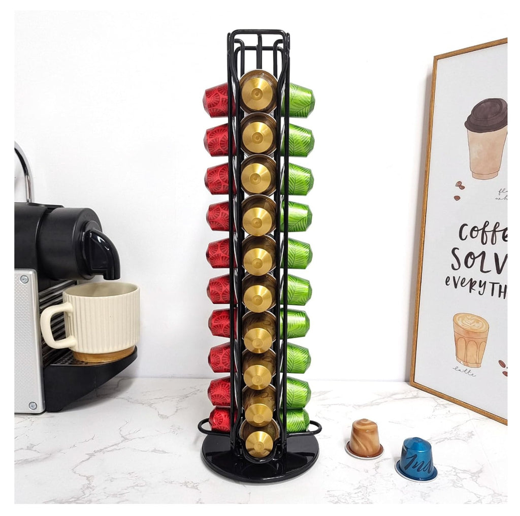 ☕ Dispensador Giratorio para Cápsulas de Café (40 Cápsulas)