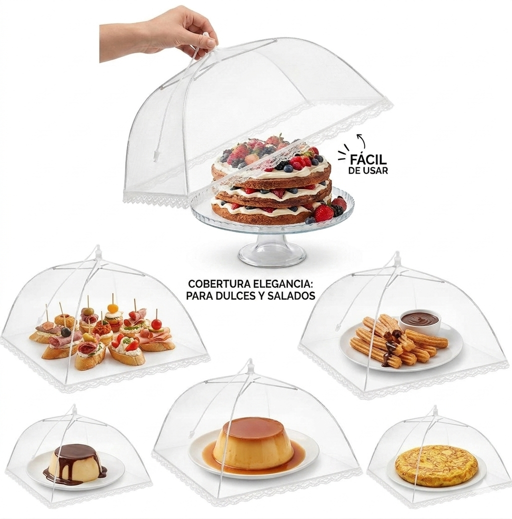 Set x3 Cubiertas de Malla para Cocina