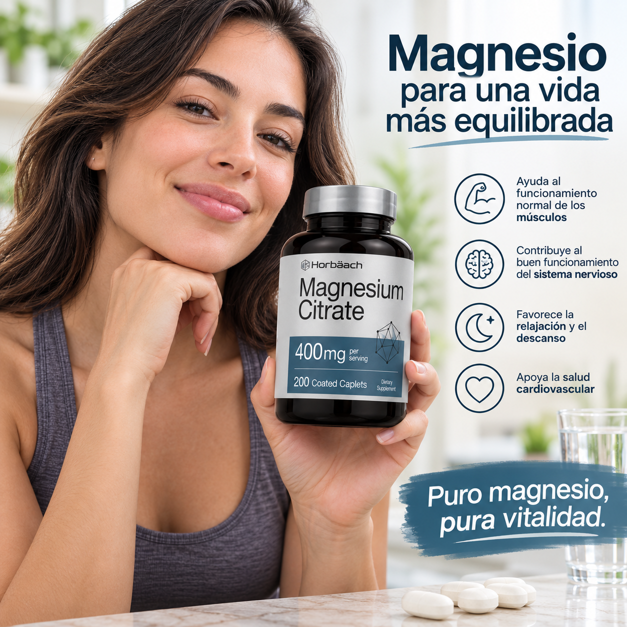 Citrato de Magnesio 400 mg