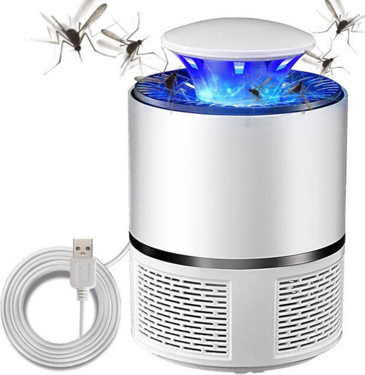 🦟 Lámpara UV Mata Mosquitos y Zancudos USB